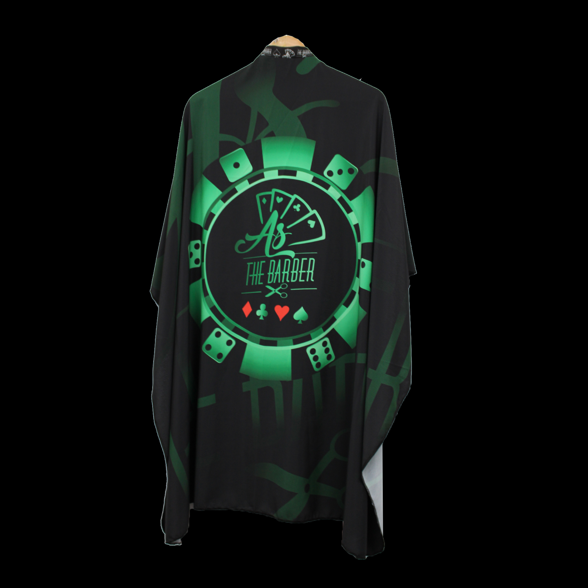 capa verde fondo negro